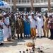 Séance de prière organisée par le Hcnvt : Dignitaires et adeptes du Vodun Thron prient pour la paix au Bénin