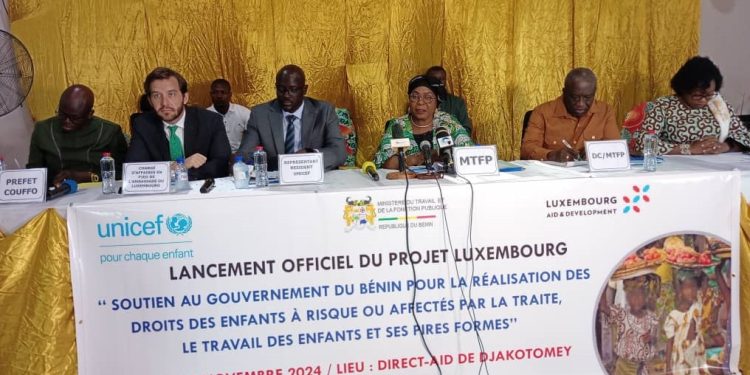 Travail des enfants : Un nouveau projet lancé dans le Zou et le Couffo