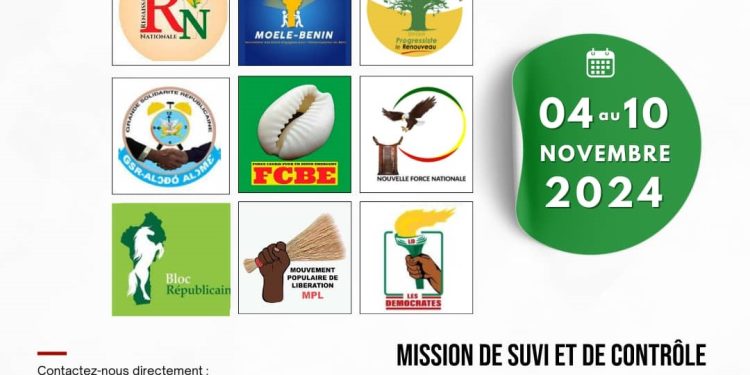 Existence fonctionnelle des partis politiques au Bénin : Une nouvelle mission de contrôle a démarré