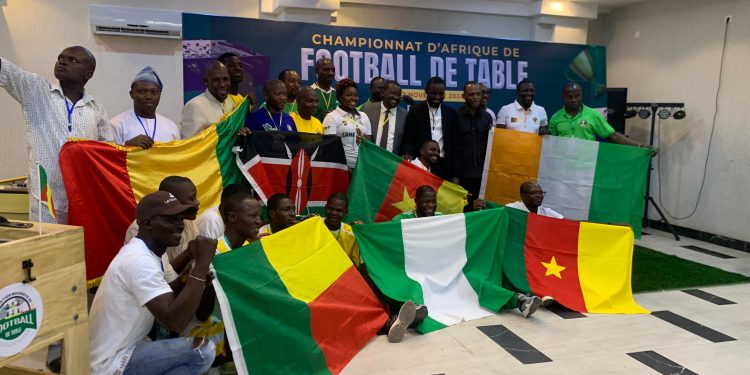 Championnat africain de football de table : 14 pays disputent le sacre continental à Cotonou