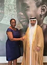 Coopération : L’Ambassadeur des Émirats Arabes Unis reçu par la Première dame du Bénin