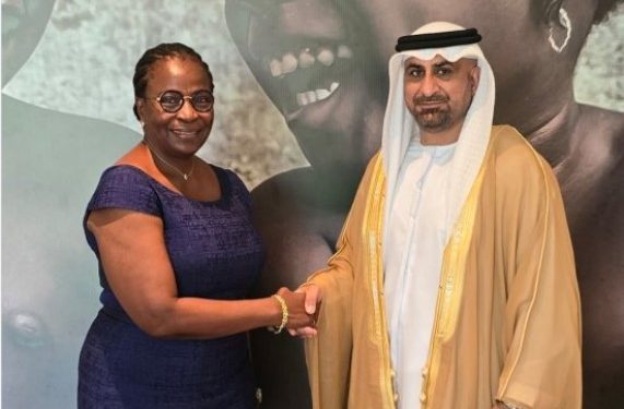 Coopération : L’Ambassadeur des Émirats Arabes Unis reçu par la Première dame du Bénin