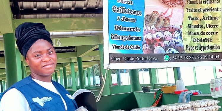 Histoire de succès : Prisca Zannou, un modèle de réussite en élevage de caille