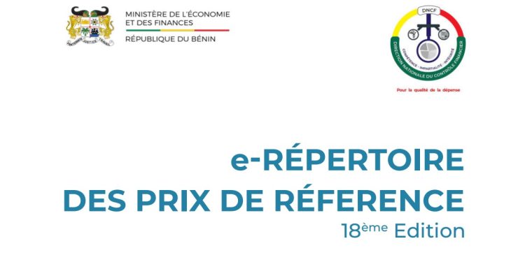 Pour une gestion publique modernisée : Le Bénin lance la 18ème édition du Répertoire des prix de référence