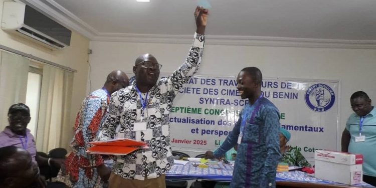 Septième congrès ordinaire du Syntra-Scb : Julien Dagbo élu à la tête du syndicat pour un mandat de 3 ans