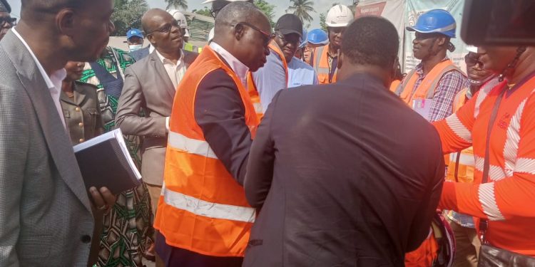 Bénin: Le projet d’urgence pour le renforcement en eau potable d&rsquo;Akpakpa et Agblangandan à environ 55% d&rsquo;exécution
