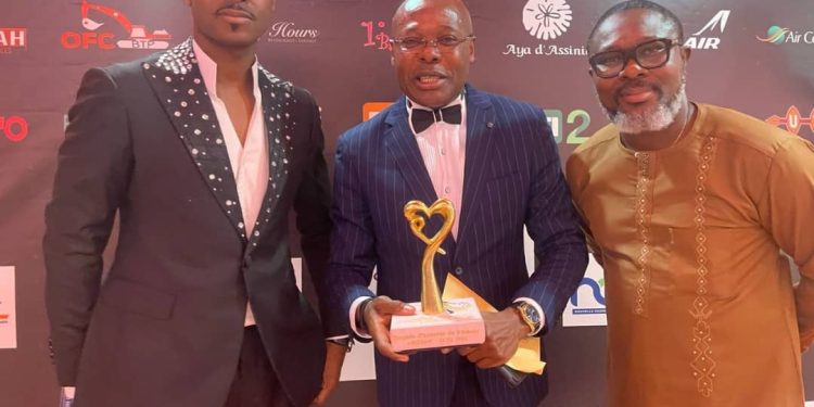 Salon international de l’amour, de la séduction et du bien-être : Alain N’Douba Adjibadé distingué à Abidjan