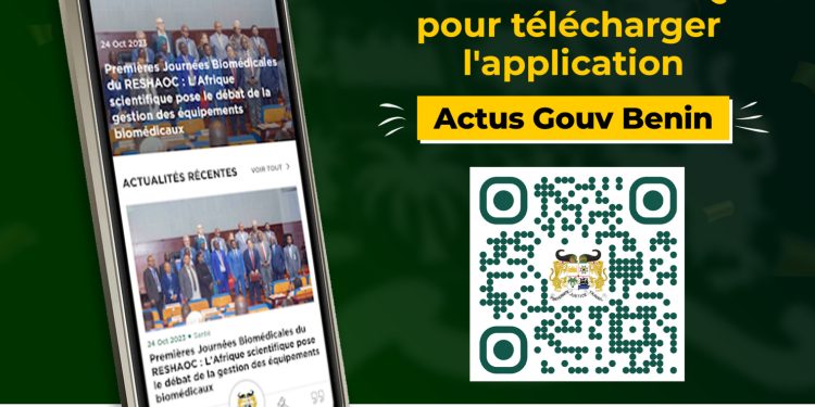La Direction de la communication de la Présidence de la République lance l’application mobile « Actus Gouv Bénin »