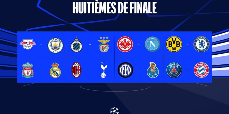 Tirage au sort des 8ème de finale de la Ligue des champions 2024-2025 : Des duels épiques en perspective