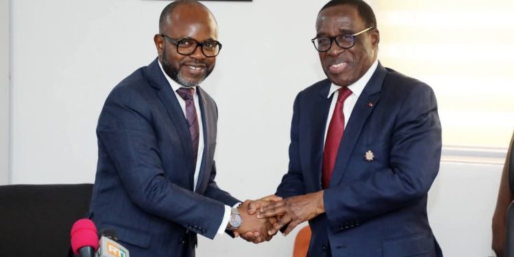 Renforcement de la coopération interinstitutionnelle : Visite du président du Ces du Bénin en Côte d’Ivoire