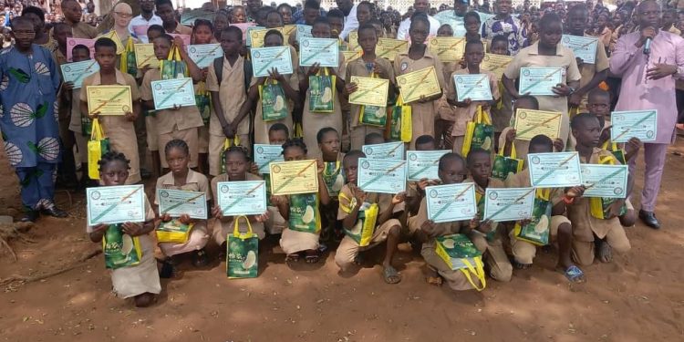 Ceg 1 d&rsquo;Akpro-Missérété : 736 meilleurs élèves distingués
