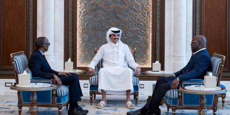 Qatar: Rencontre surprise entre Kagame et Tshisekedi