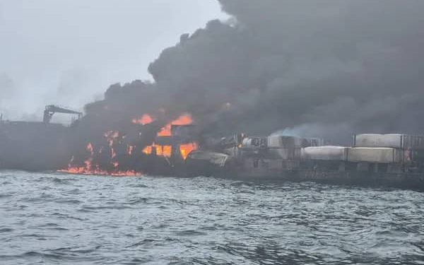 Transport maritime : 32 blessés après une collision entre un pétrolier et un cargo en mer du Nord