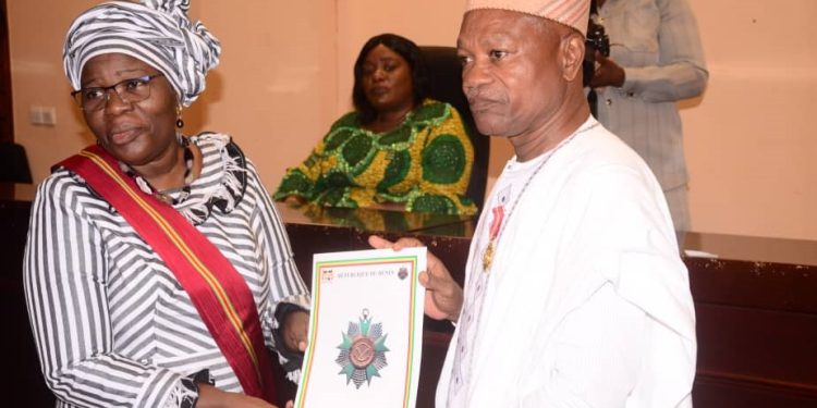 Ordre national du Bénin : Antoine Gbénou élevé au rang de chevalier