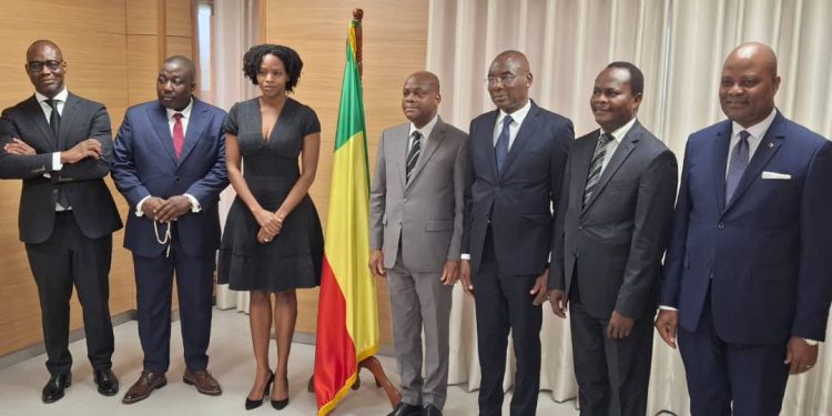 Audience à la Cour constitutionnelle : Dorothé Sossa s’est entretenu avec six ambassadeurs béninois