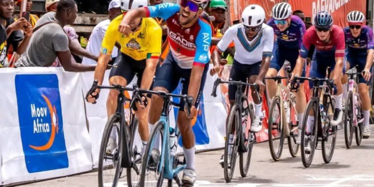 20ème Tour international de cyclisme du Bénin : Le maillot jaune conservé, un Marocain domine l’étape 2