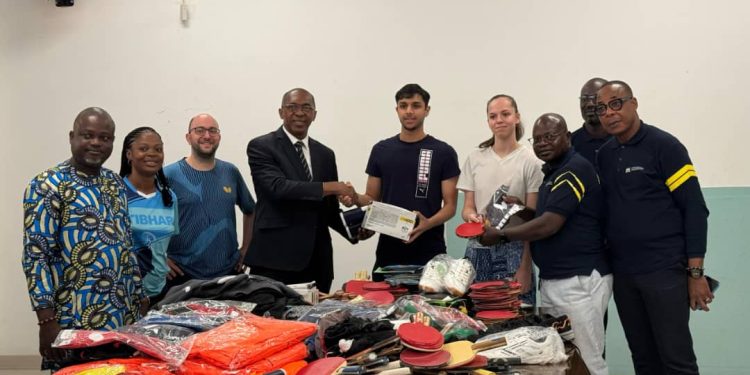 Fédération béninoise de tennis de table : Des Suisses accompagnent la dynamique Francis Dossou