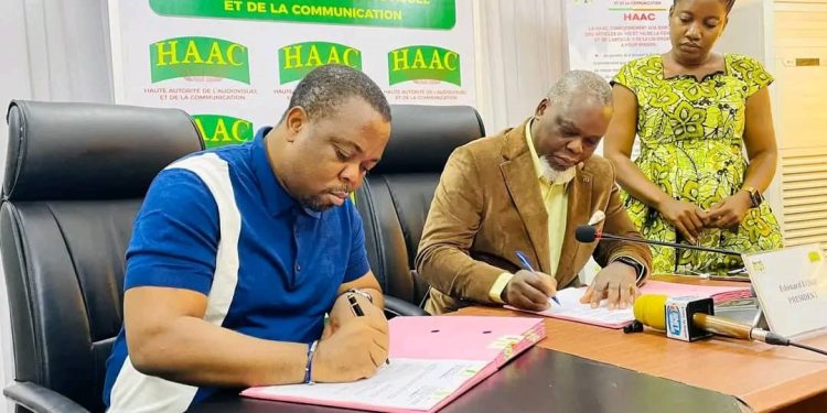 Haac Bénin : 13 médias signent leurs conventions