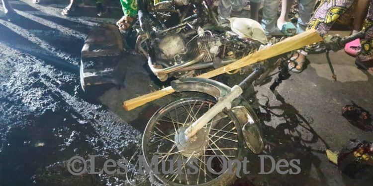 Drame à Kétoukpè au Bénin : Un trafiquant d’essence meurt calciné après un accident
