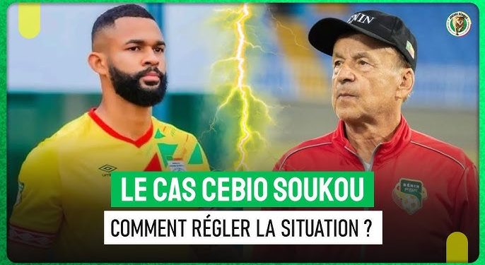 Guépards du Bénin : Gernot Rohr catégorique sur le retour de Cebio Soukou en sélection