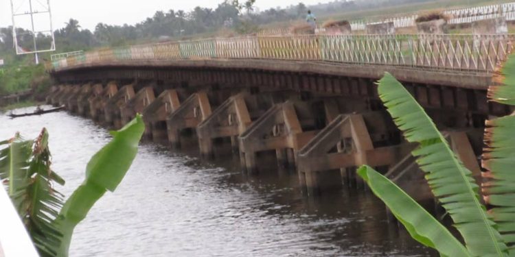 Bénin : Le tablier de l'ancien pont ferroviaire de Porto-Novo bientôt démoli