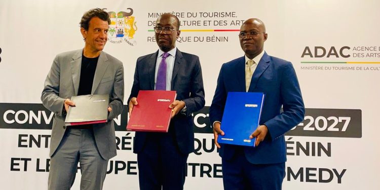 Signature de convention entre Montreux comedy et l’Adac : Une nouvelle ère d’influence culturelle s’ouvre sur le Bénin