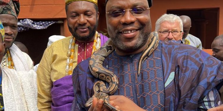 Bénin : Un temple de pythons et des places Vodoun rénovés à Porto-Novo