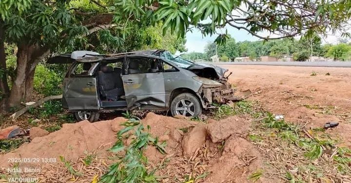 Accident tragique à N’Dali : Quatre morts et un blessé à Kakara