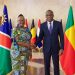 Diplomatie : La ministre namibienne des affaires étrangères au cabinet de Olushegun Bakari