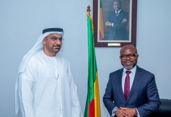 Bénin : L’ambassadeur des Émirats Arabes Unis reçu par le président du Ces