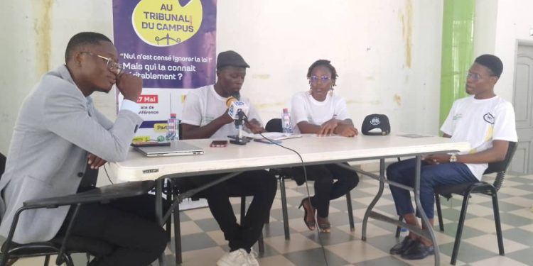 Projet ‘‘Au tribunal du campus‘‘ : Une initiative citoyenne pour sensibiliser les populations