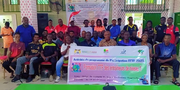 Tennis de table béninois : Entraîneurs, joueurs et arbitres outillés par l’Ittf