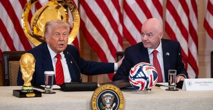 Préparatifs du Mondial 2026 : Infantino reçu par Trump à la Maison Blanche