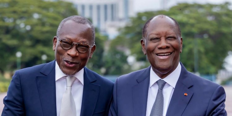 Coopération bilatérale et situation sous-régionale : Talon échange avec Ouattara à Abidjan