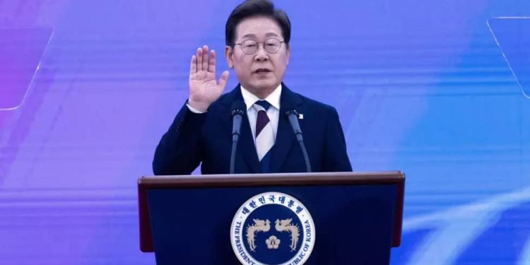 Elu président de la Corée du Sud: Lee Jae-myung prête serment