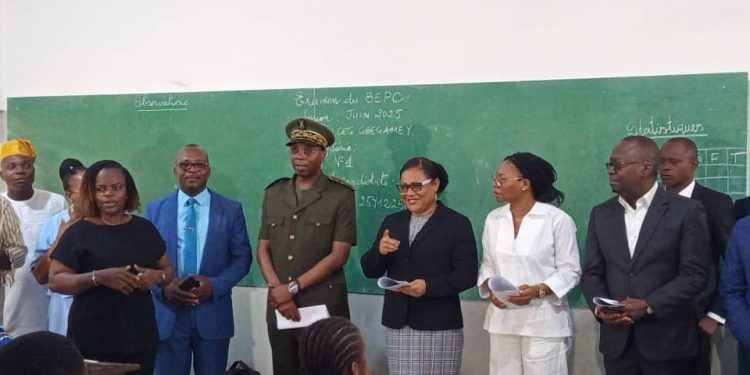 Bepc 2025 au Bénin : Le coup d’envoi officiel donné au Ceg Gbégamey