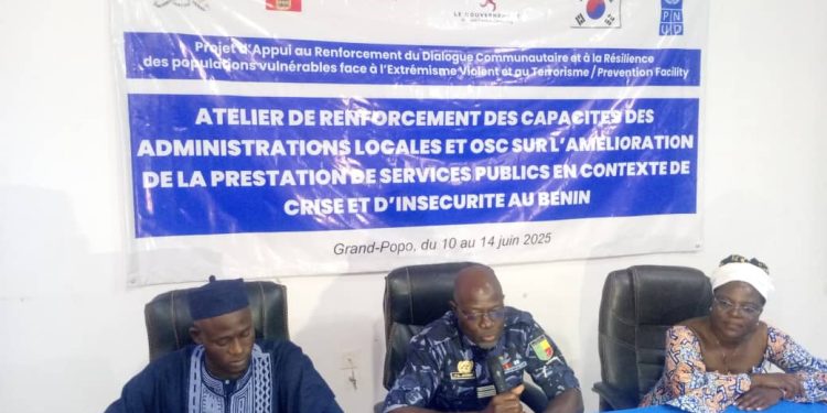 Amélioration de la prestation de services publics en contexte de crise et d’insécurité au Bénin : Les capacités des administrations locales et des Osc renforcées
