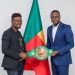 En vacances à Cotonou au Bénin : Juliano Anago rencontre le ministre des Sports