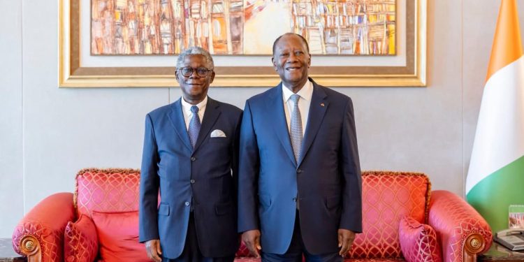 Côte d’Ivoire : Théodore Holo reçu par Alassane Ouattara