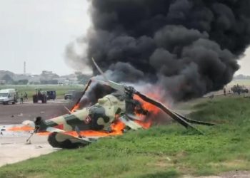 Somalie : Au moins 3 morts dans le crash d’un hélicoptère à Mogadiscio