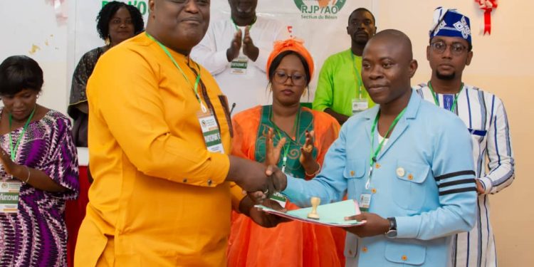 Jeunesse politique: Christophe Agbodji élu à la tête du Rjpao-Bénin