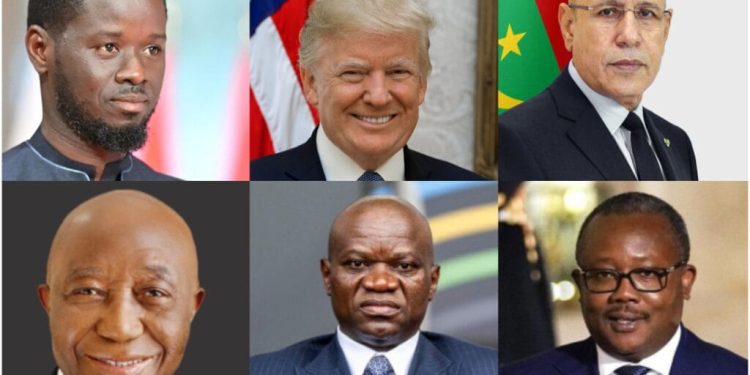 Coopération : 5 chefs d’État africains invités aux États-Unis par Donald Trump