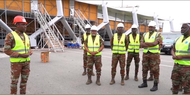 Réalisation de la tribune officielle pour le défilé du 1er août 2025 au Bénin : Les travaux confiés au génie militaire