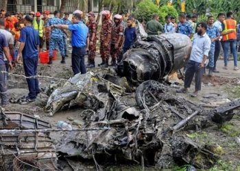Bangladesh : Au moins 20 morts dans le crash d’un avion militaire sur une école