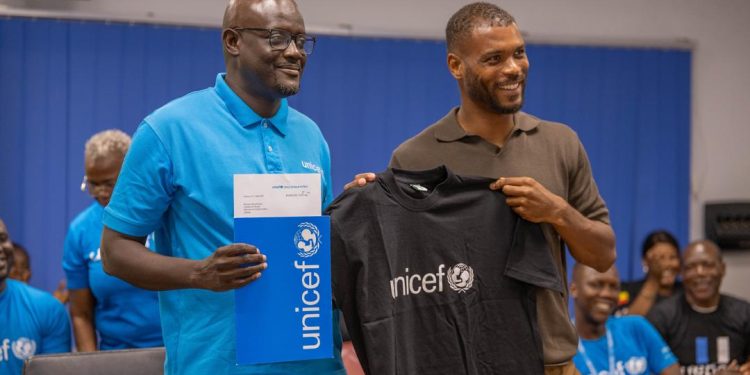 Engagement au service de l’enfance : Steve Mounié nommé champion Unicef Bénin
