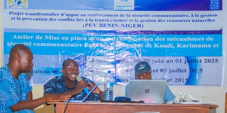 Coproduction de la sécurité à Kandi : Les mécanismes de sécurité et d’alerte communautaire réactivés  
