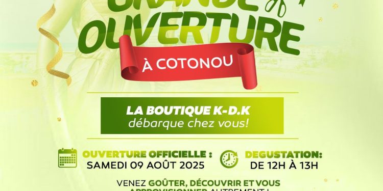 Produits agropastoraux et agroalimentaires : La boutique K-d.k débarque à Cotonou