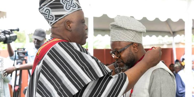 Conseil économique et social : Conrad Gbaguidi distingué Grand Officier de l’Ordre national du Bénin