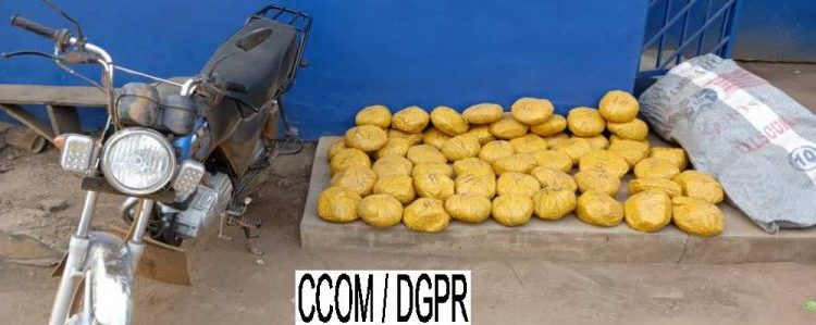 Kétou : Un individu interpellé avec 40 colis de chanvre indien