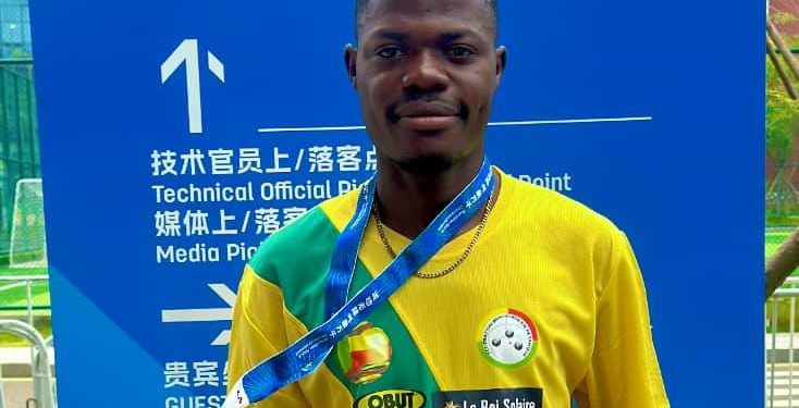 Jeux mondiaux de Chengdu : Marcel Gbétablé offre l’or au Bénin !